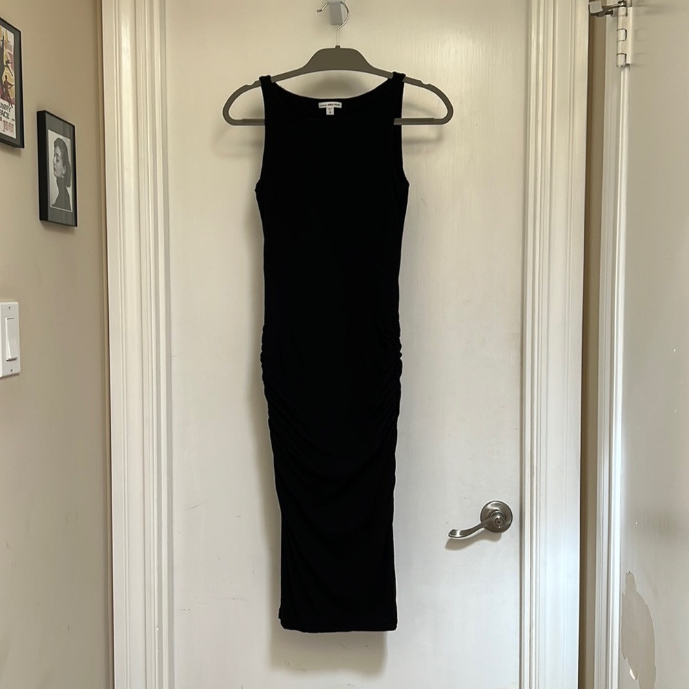 James Perse Ruched tank dress